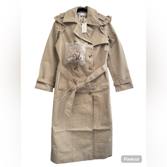 Gap × LoveShackFancy Trench Coat - Picture 1 of 8